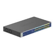 Picture of NETGEAR GS524UP Unmanaged Gigabit Ethernet (10/100/1000) Power over Ethernet (PoE) Grey