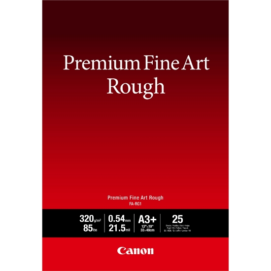 Picture of Canon FA-RG1 Premium Fine Art Rough Paper, A3 Plus, 25 sheets