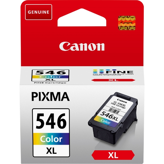 Picture of Canon CL-546XL High Yield C/M/Y Colour Ink Cartridge