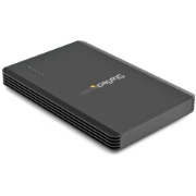 Picture of StarTech.com 4 Bay Thunderbolt 3 NVMe Enclosure, For M.2 NVMe SSD Drives, 1x DisplayPort Video/ 2x TB3 Downstream Ports, 40Gbps, 72W Power Supply, External Hard Drive Enclosure