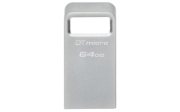 Picture of Kingston Technology DataTraveler 64GB Micro 200MB/s Metal USB 3.2 Gen 1