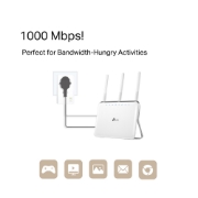 Picture of TP-Link TL-PA7017P PowerLine network adapter 1000 Mbit/s Ethernet LAN White 1 pc(s)