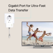 Picture of TP-Link TL-PA7017P PowerLine network adapter 1000 Mbit/s Ethernet LAN White 1 pc(s)
