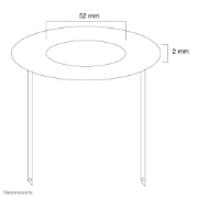 Picture of Neomounts FPMA-CRS5 Ceiling cover - diam. 52 mm