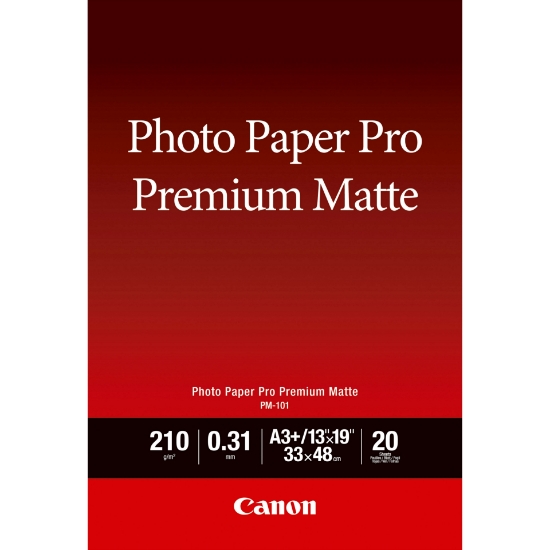 Picture of Canon PM-101 Premium Matte Photo Paper A3 Plus - 20 Sheets