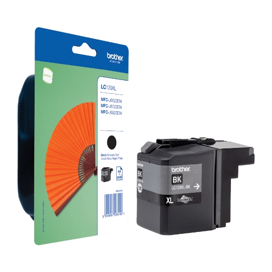 Picture of Brother LC129XLBKBP ink cartridge 1 pc(s) Original Black