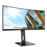 Picture of AOC P2 CU34P2A LED display 86.4 cm (34") 3440 x 1440 pixels Quad HD Black