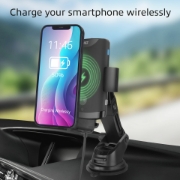 Picture of ACT Automatic smartphone car mount with wireless charging