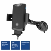 Picture of ACT Automatic smartphone car mount with wireless charging