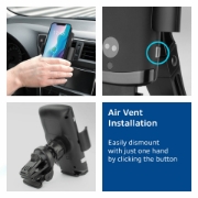 Picture of ACT Automatic smartphone car mount with wireless charging
