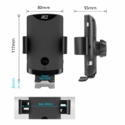 Picture of ACT Automatic smartphone car mount with wireless charging