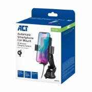 Picture of ACT Automatic smartphone car mount with wireless charging