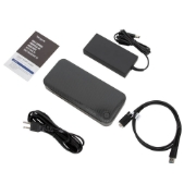 Picture of Targus DOCK710EUZ laptop dock/port replicator USB 3.2 Gen 2 (3.1 Gen 2) Type-C Black