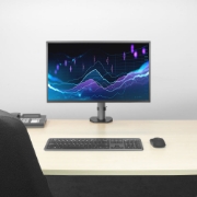 Picture of ACT Monitor arm 32" office, silver, 1 monitor