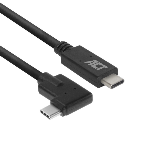Picture of ACT USB 3.0 angled cable, USB-C, 1 meter