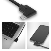 Picture of ACT USB 3.0 angled cable, USB-C, 1 meter