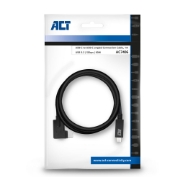 Picture of ACT USB 3.0 angled cable, USB-C, 1 meter