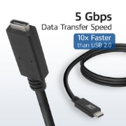 Picture of ACT USB 3.0 extension cable, USB-C, 2 meters