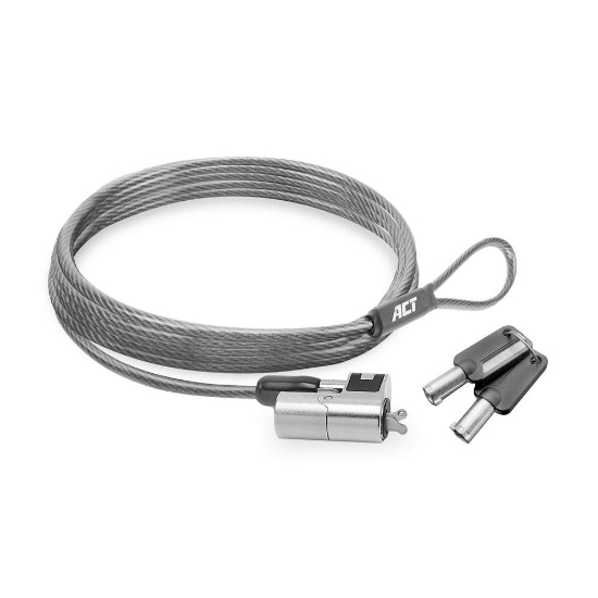 Picture of ACT Wedge Laptop Lock with keys