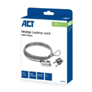 Picture of ACT Wedge Laptop Lock with keys