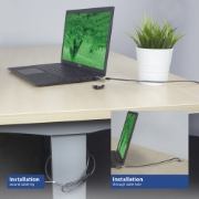 Picture of ACT Wedge Laptop Lock with keys