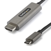 Picture of StarTech.com 6ft (2m) USB C to HDMI Cable 4K 60Hz w/ HDR10 - Ultra HD USB Type-C to 4K HDMI 2.0b Video Adapter Cable - USB-C to HDMI HDR Monitor/Display Converter - DP 1.4 Alt Mode HBR3