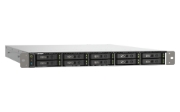 Picture of QNAP TS-h1090FU NAS Rack (1U) EPYC 7302P 128 GB DDR4 0 TB QuTS hero Black, Grey