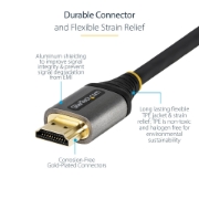 Picture of StarTech.com 13ft (4m) Premium Certified HDMI 2.0 Cable - High-Speed Ultra HD 4K 60Hz HDMI Cable with Ethernet - HDR10, ARC - UHD HDMI Video Cord - For UHD Monitors, TVs, Displays - M/M