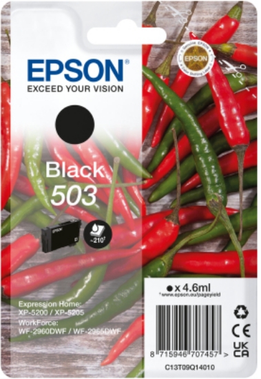 Picture of Epson 503 ink cartridge 1 pc(s) Original Standard Yield Black
