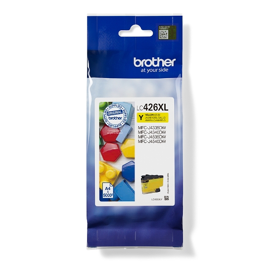 Picture of Brother LC426XLY ink cartridge 1 pc(s) Original Yellow