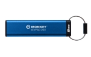 Picture of Kingston Technology IronKey 8GB Keypad 200, FIPS 140-3 Lvl 3 AES-256 Hardware Encrypted