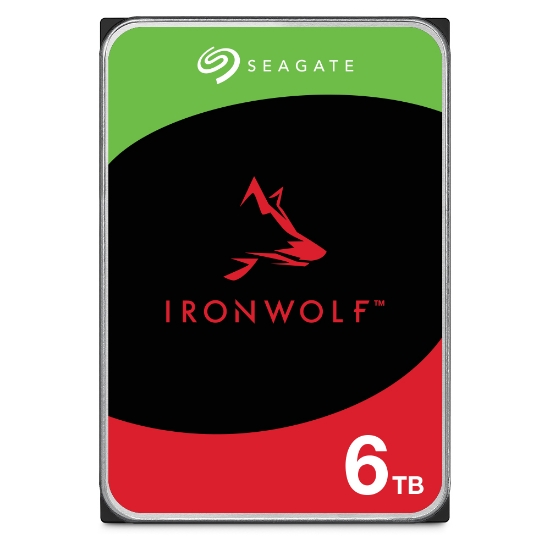 Picture of Seagate IronWolf ST6000VN006 internal hard drive 6 TB 5400 RPM 256 MB 3.5" Serial ATA III