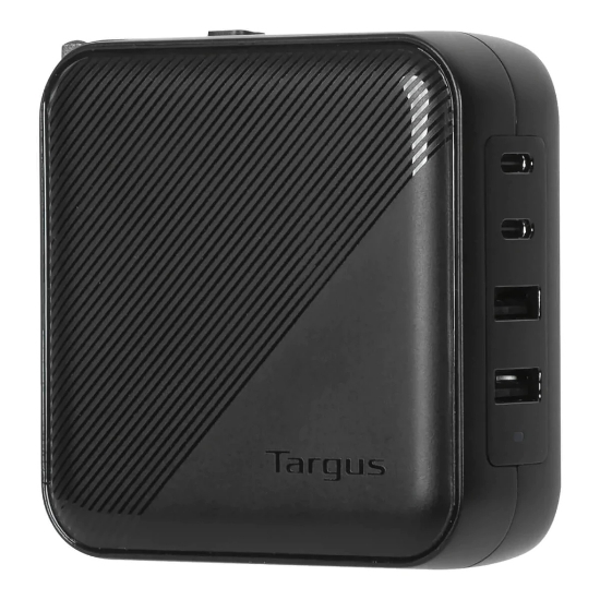 Picture of Targus APA109GL mobile device charger Universal Black AC Fast charging Indoor