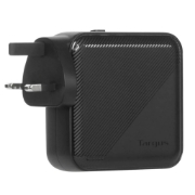 Picture of Targus APA109GL mobile device charger Universal Black AC Fast charging Indoor