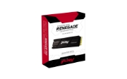Picture of Kingston Technology 4000G RENEGADE PCIe 4.0 NVMe SSD W/ HEATSINK