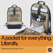 Picture of HP Travel 18 Liter 15.6 Blue Night Laptop Backpack
