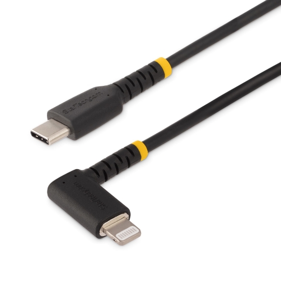 Picture of StarTech.com RUSB2CLTMM1MR mobile phone cable Black 1 m USB C Lightning