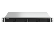 Picture of QNAP TS-464U-RP NAS Rack (1U) Intel® Celeron® N5095 8 GB DDR4 0 TB QNAP Turbo System Aluminium, Black