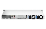 Picture of QNAP TS-464U-RP NAS Rack (1U) Intel® Celeron® N5095 8 GB DDR4 0 TB QNAP Turbo System Aluminium, Black