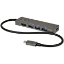 Image de StarTech.com Adaptateur Multiport USB-C - Adaptateur USB-C vers HDMI 2.0b 4K 60Hz (HDR10), Alimentation 100W Passthrough, Hub 4 Ports USB 3.0 - Mini Dock USB Type-C - Câble Intégré 30cm