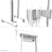 Picture of Neomounts FL55-875WH1 TV trolley 55-100" - motorised - TÜV