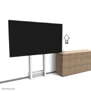 Picture of Neomounts WL55-875WH1TV floor stand 55-100" - wall - motorised - TÜV