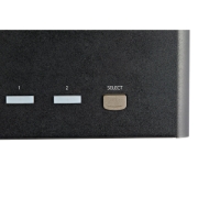 Picture of StarTech.com 2 Port Quad Monitor DisplayPort KVM Switch - 4K 60Hz UHD HDR - Desktop 4K DP 1.2 KVM with 2 Port USB 3.0 Hub (5Gbps) & 4x USB 2.0 HID Ports, Audio - Hotkey Switching - TAA