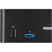 Picture of StarTech.com 2 Port Quad Monitor DisplayPort KVM Switch - 4K 60Hz UHD HDR - Desktop 4K DP 1.2 KVM with 2 Port USB 3.0 Hub (5Gbps) & 4x USB 2.0 HID Ports, Audio - Hotkey Switching - TAA