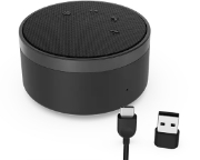 Picture of Lenovo 4XD1C82055 speakerphone PC USB Type-C Black