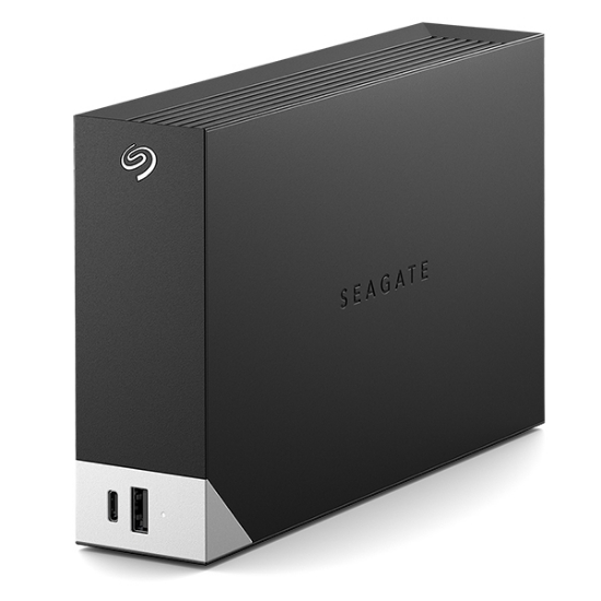 Picture of Seagate One Touch HUB external hard drive 10 TB USB Type-A / USB Type-C 3.2 Gen 1 (3.1 Gen 1) Black, Grey