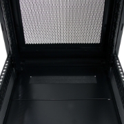 Picture of StarTech.com 4-Post 32U Server Rack Cabinet, Lockable 19" Data Rack Cabinet for Computer / AV / IT Equipment, Office / Home Network Rack with Casters & Adjustable Mounting Rails