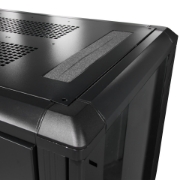 Picture of StarTech.com 4-Post 32U Server Rack Cabinet, Lockable 19" Data Rack Cabinet for Computer / AV / IT Equipment, Office / Home Network Rack with Casters & Adjustable Mounting Rails