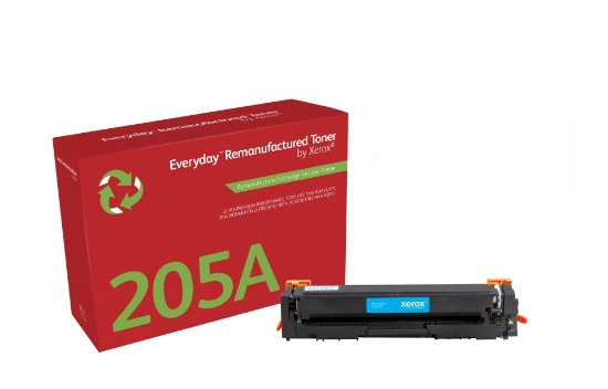 Picture of Everyday ™ Cyan Remanufactured Toner by Xerox compatible with HP 205A (CF531A), Standard capacity