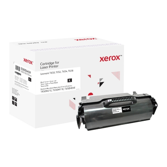 Picture of Everyday ™ Black Toner by Xerox compatible with Lexmark T650H21E; T650H11E; T650H04E, High capacity
